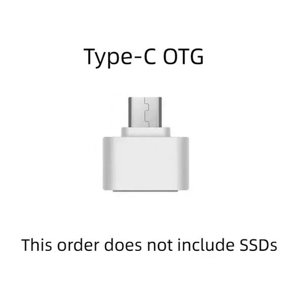 Portable SSD 1TB 2TB High Speed Solid State  External Hard Drive 4TB Disk Mass Storage Hard Drive Type-C Interface for Laptop/PC
