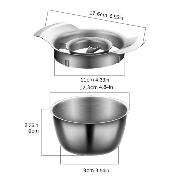 Pomegranate Peeling Tool Set Stainless Steel Pomegranate Removal Tool With Bowl Manual Fruit Deseeder Kitchen Gadget for Home