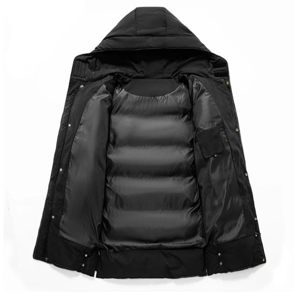 Winter Parkas Men Thick Warm Jacket Coats Plus Size 8xl 7xl 6xl Casual Warm Padded Cargo Jacket Male Long Windbreak Outerwear