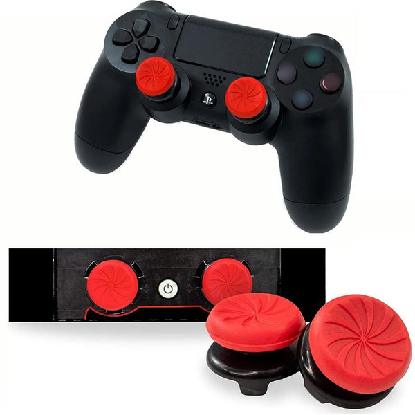 2pcs For Playstation PS4 5 High-Rise Analog Stick For Xbox 360 Controller Performance Command Stick Game Rocker cap Accessories