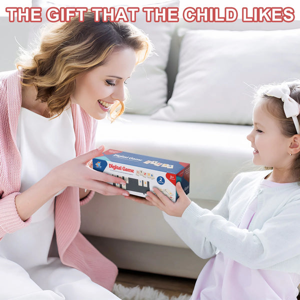 AIUAZA Rummy Cube game  portable packaging, travel toy board game,suitable for family classic board games, 2-4 person party game