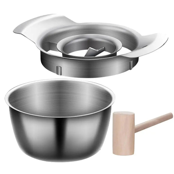 Pomegranate Peeling Tool Set Stainless Steel Pomegranate Removal Tool With Bowl Manual Fruit Deseeder Kitchen Gadget for Home