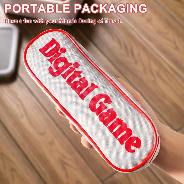 AIUAZA Rummy Cube game  portable packaging, travel toy board game,suitable for family classic board games, 2-4 person party game