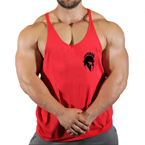 2023 New Bodybuilding Brand Jogger Gym Singlet Training Bodybuilding Tank Top Vest Shirt Sleeveless Fitness Cotton Shirt For Men