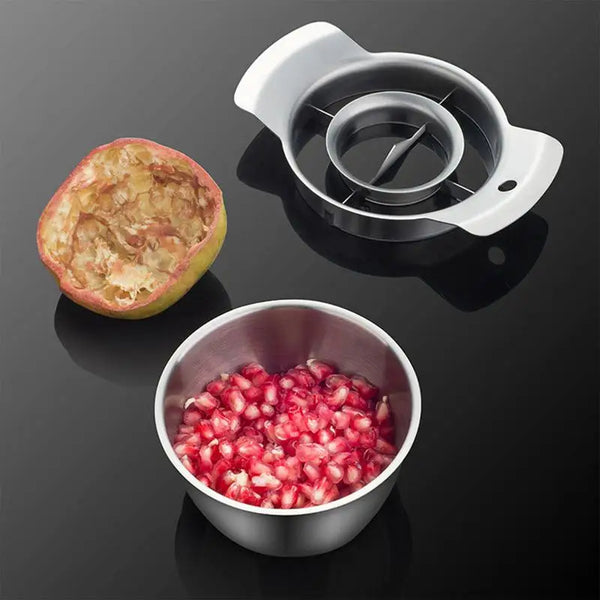 Pomegranate Peeling Tool Set Stainless Steel Pomegranate Removal Tool With Bowl Manual Fruit Deseeder Kitchen Gadget for Home