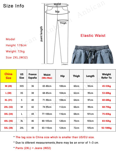 Spring Summer Black Blue Cargo Jeans Men Streetwear Denim Jogger Pants Men Baggy Harem Jean Trousers Plus Size 6XL 7XL 8XL
