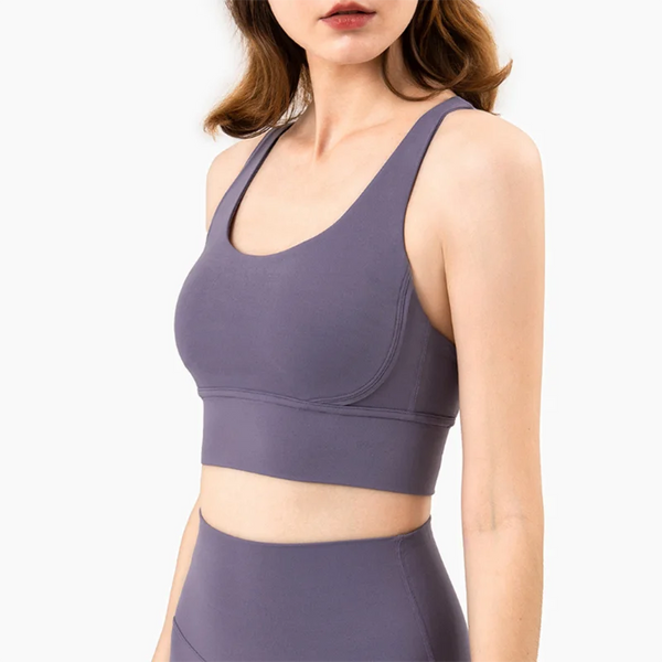 Vnazvnasi New Color Sports Bra Nylon And Spandex Breathable Yoga Tops Back Cross Women Sportswear Outdoor Exercise Clothing
