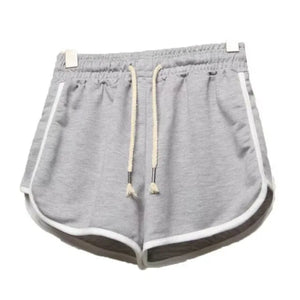 Summer Fashion Casual Bottoms Shorts Women Candy Color Breathable Plus Size Shorts Casual Lady Elastic Waist Sports Short Pants