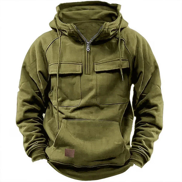 2024 Vintage Men Hoodie Sweatshirt Street Man Clothing Men's Oversized Hooded Pullover Male Retro Harajuku Solid Color Hoody
