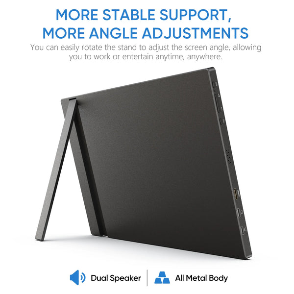 ARZOPA 16.1 inch 100% sRGB 144Hz Portable Monitor Gaming  Laptop Display with Type C Mini HDMI For PS/Steam/Deck/Switch/PC/Mac